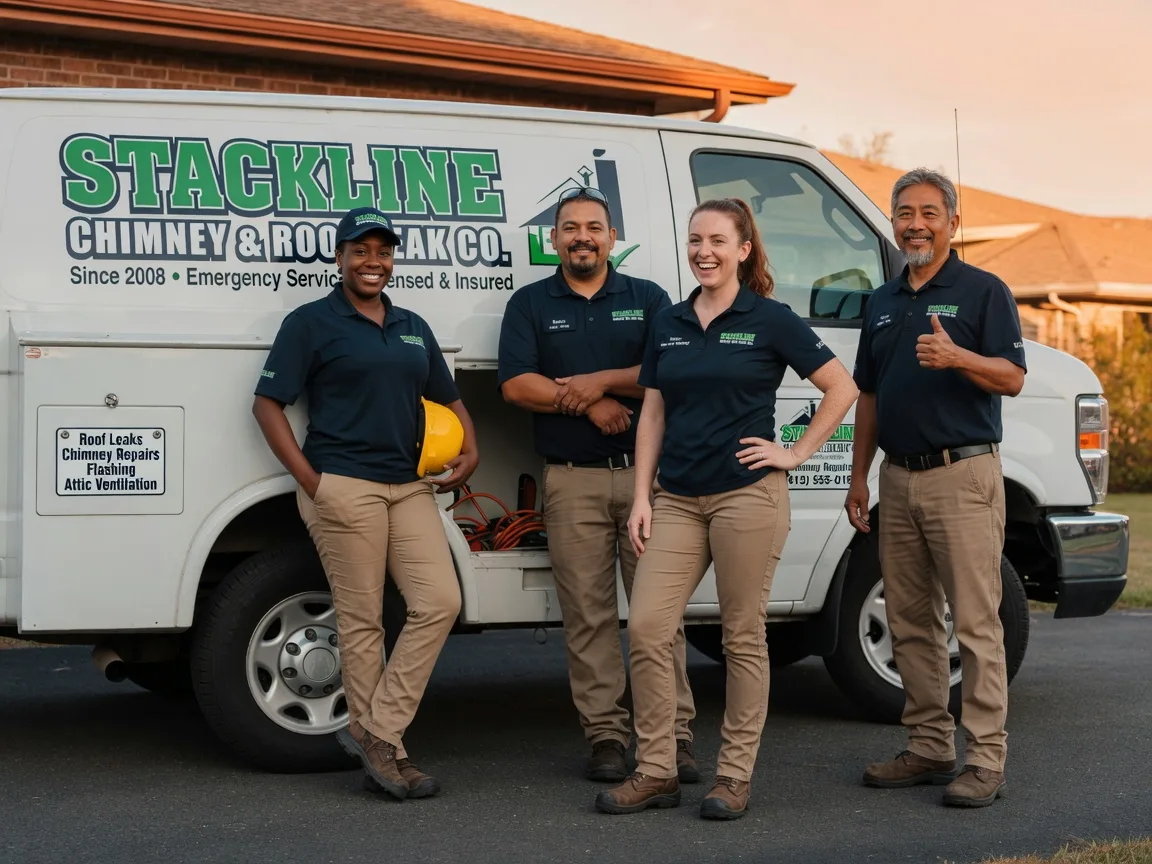 Chimney flashing repair company in Monroe, WI